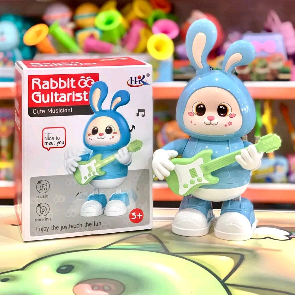 Rabbit Guitarist Musical Toy.